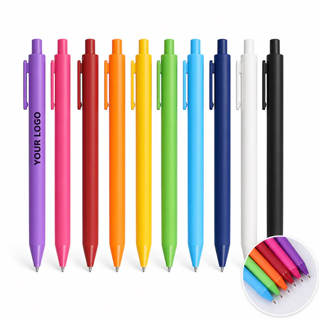 Press Gel Ballpoint Pen 0.5mm Quick-Dry Ink