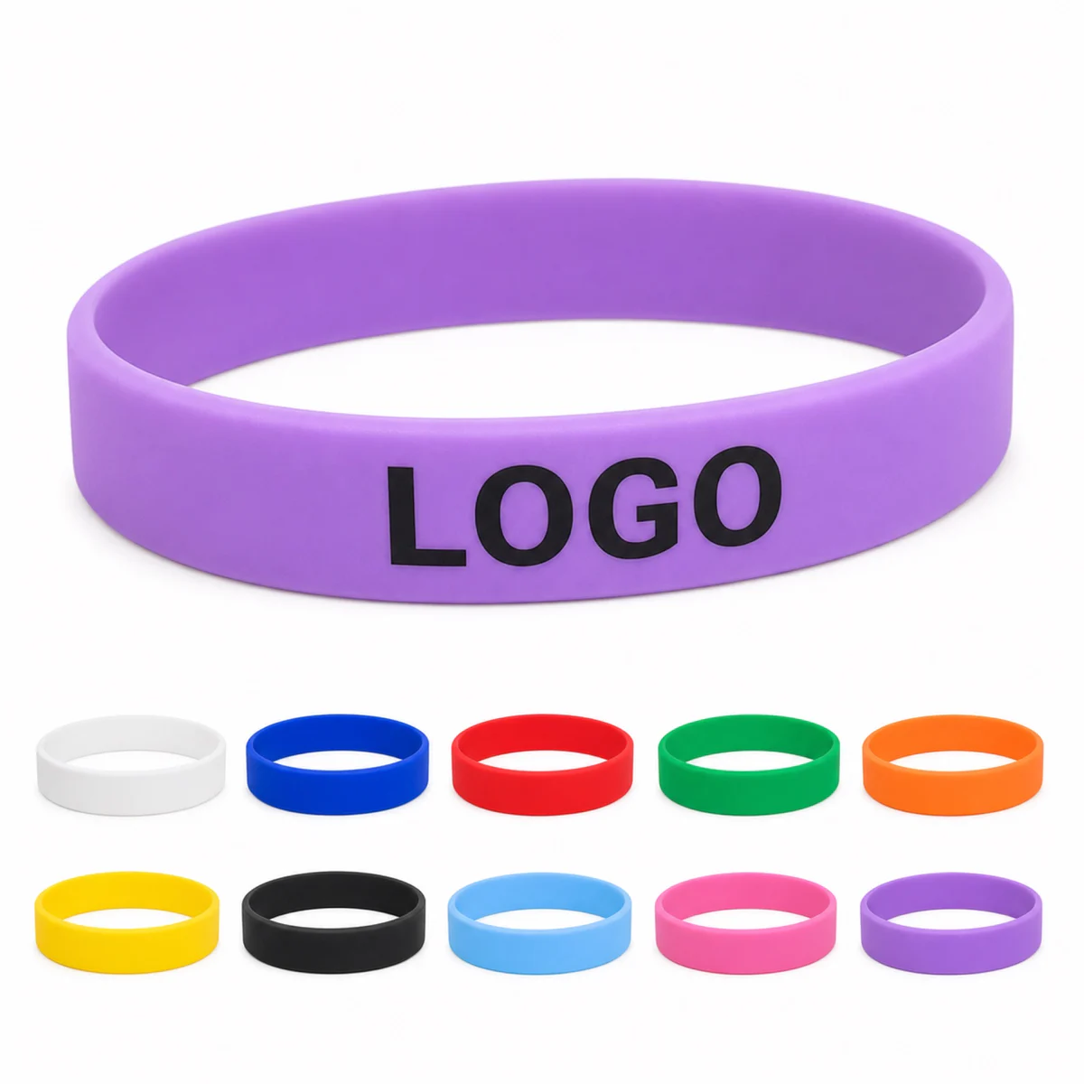 Custom Silicone Sports Wristband Promotional