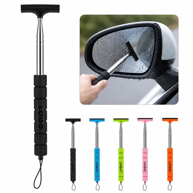 Extendable Stainless Steel Car Mirror Wiper