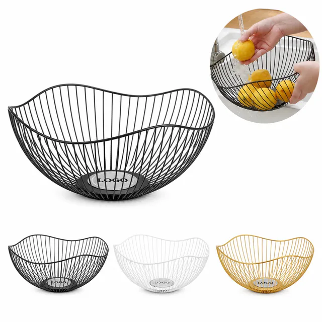 Stainless Steel Lotus Fruit Basket