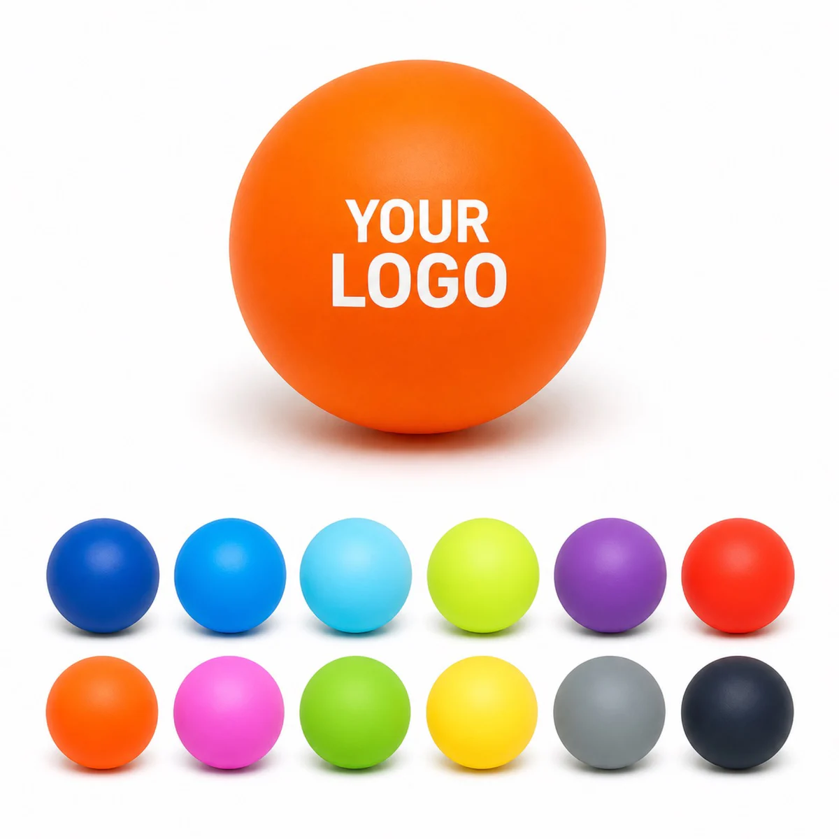 Custom Silicone Massage Lacrosse Ball For Muscle Relaxation