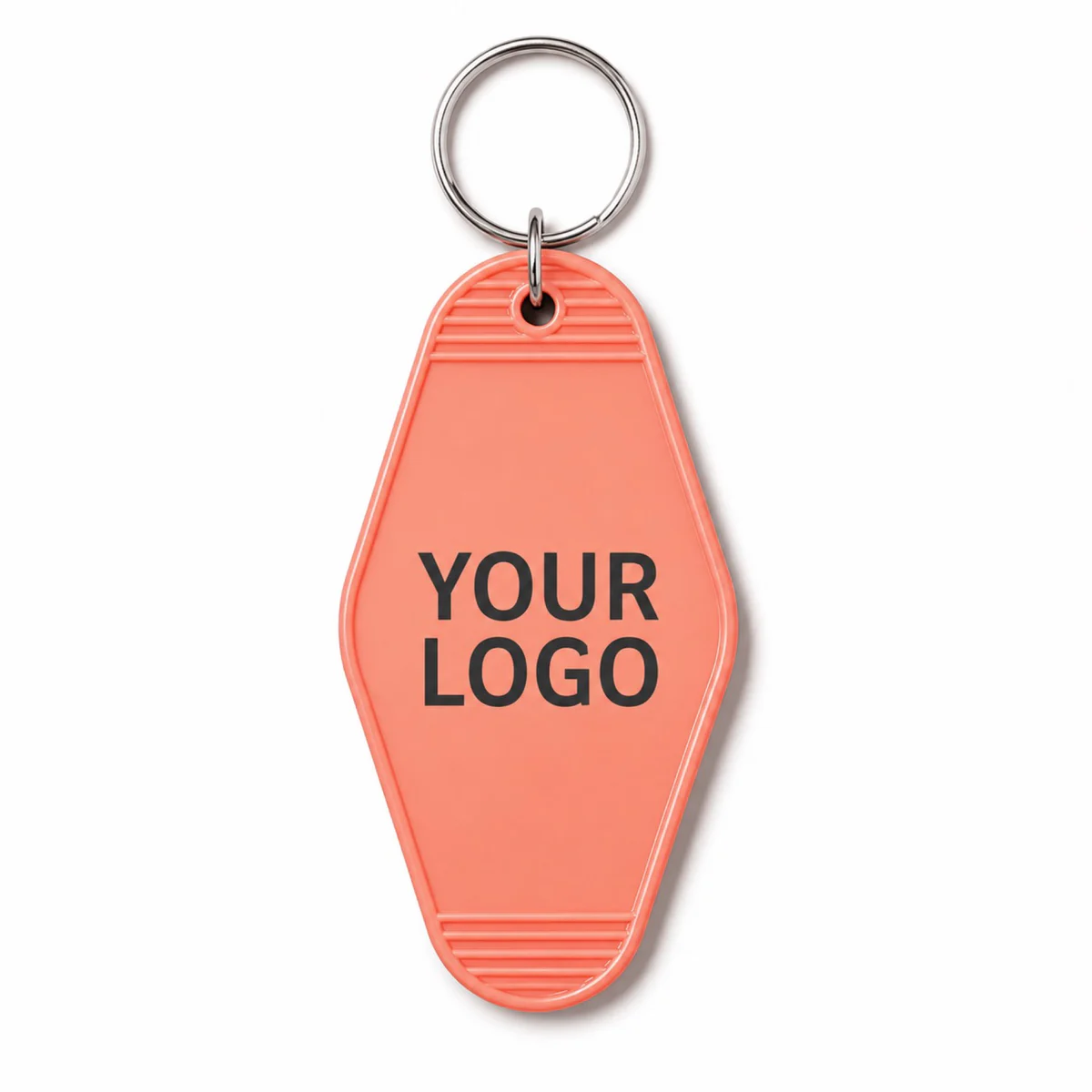 Custom Diamond Shaped Resin Hotel Key Tag
