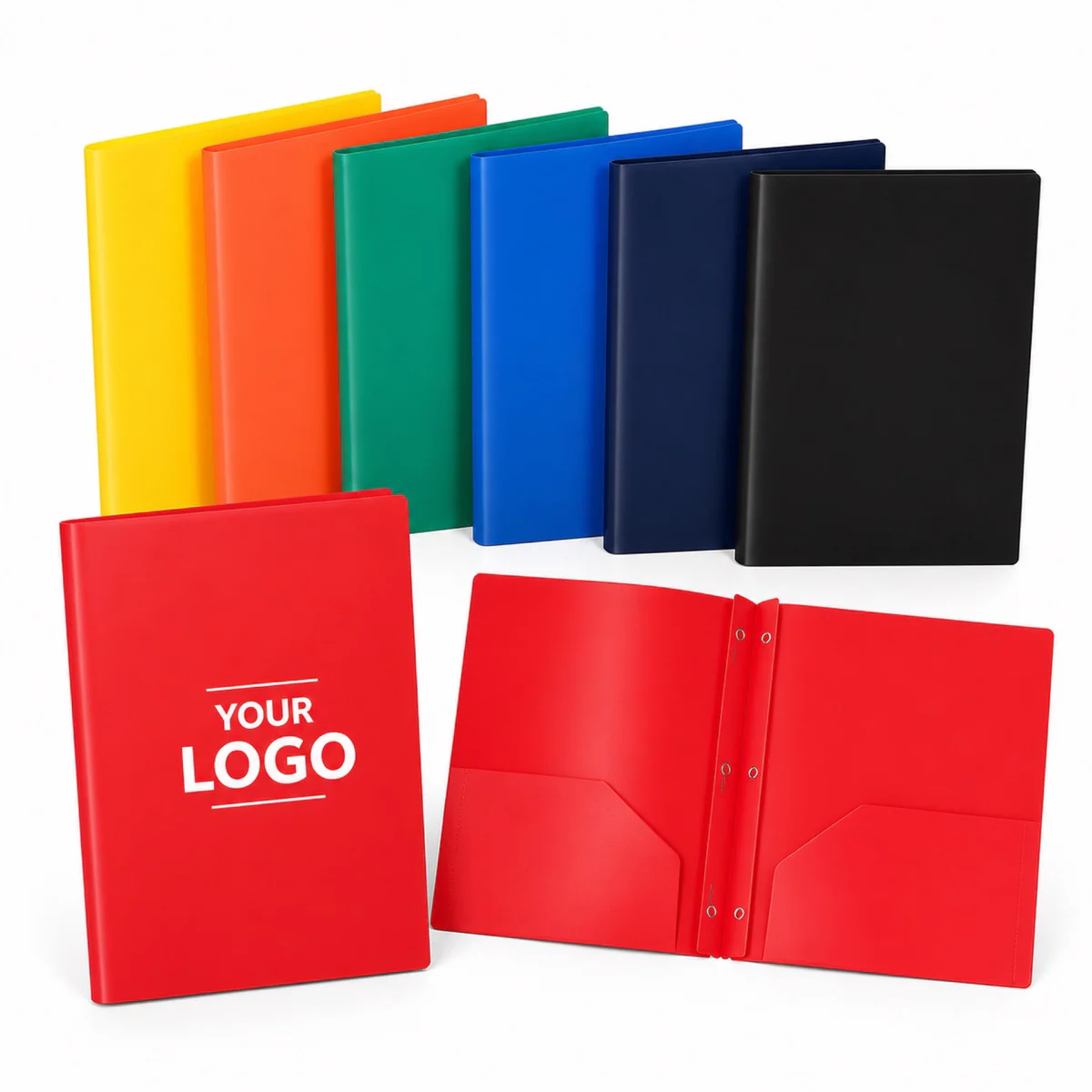 Customizable Plastic Office Storage Folder