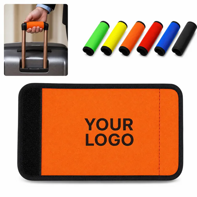 Custom Neoprene Suitcase Handle Wrap Cover