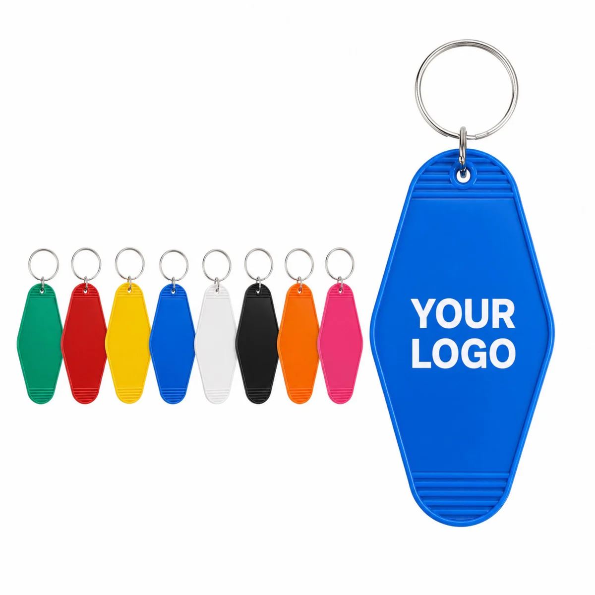 ABS Rhombus Hotel Motel Numbered Key Fob
