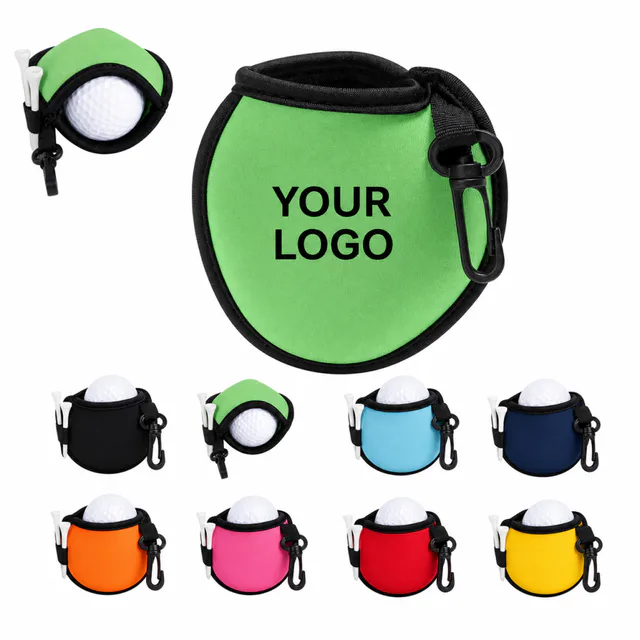 Mini Golf Ball Bag With Hook-And-Loop Closure