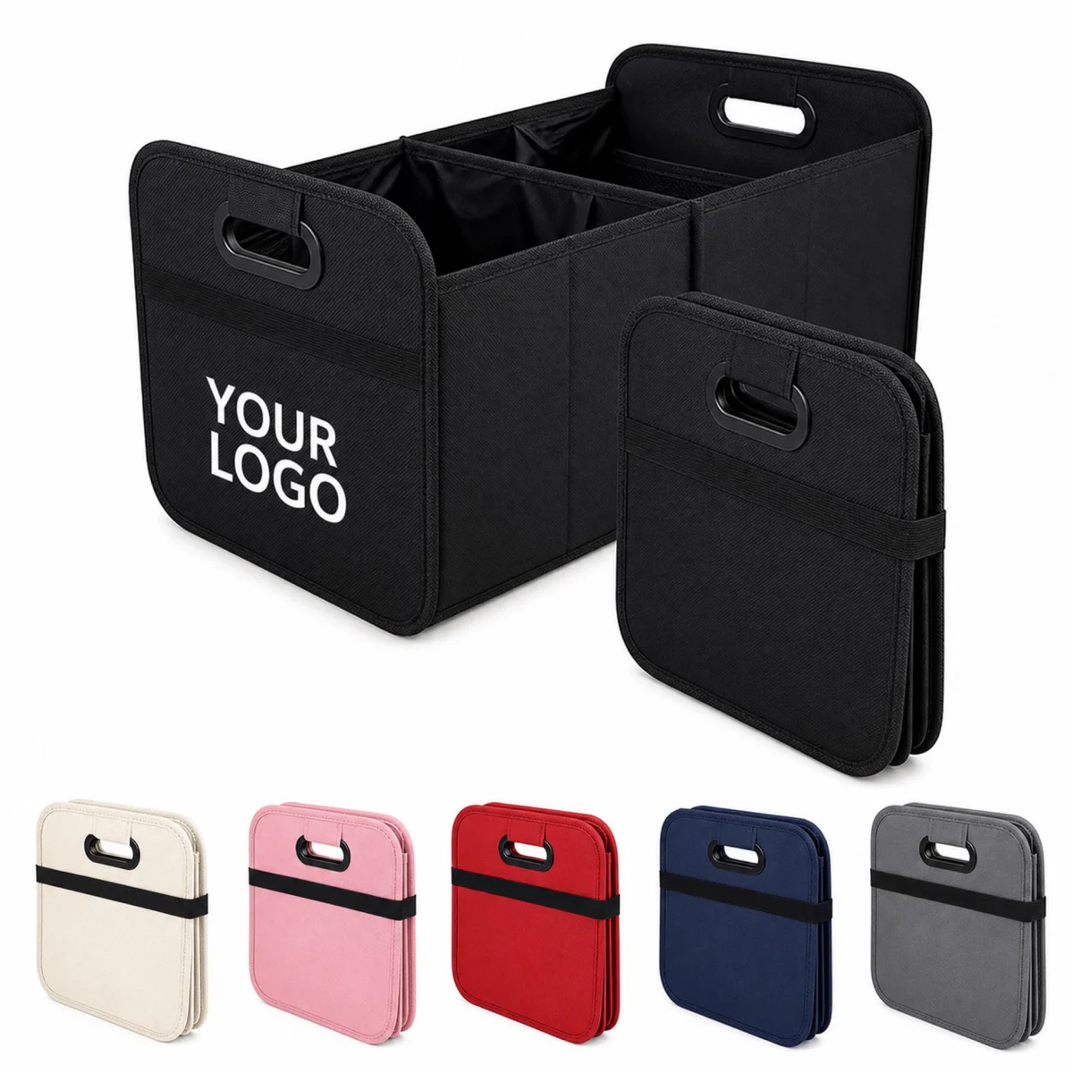 Oxford Fabric Foldable Car Trunk Organizer Box