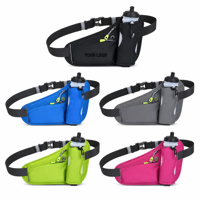 Running Belt Fanny Pack With Headphone Cable Hole