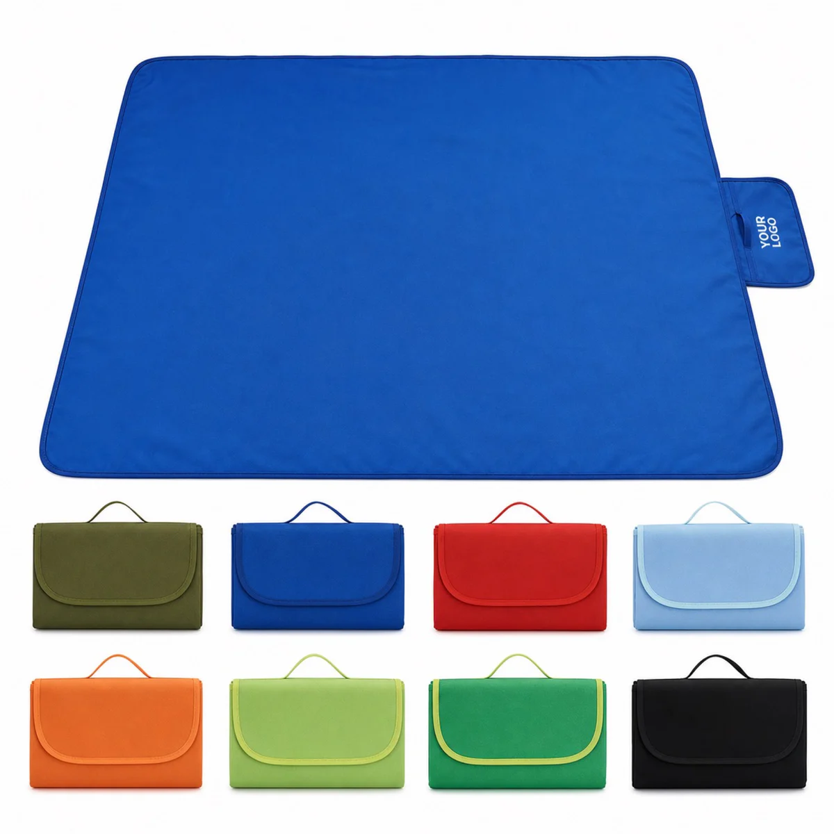 Foldable Waterproof Oxford Polyester Beach Picnic Mat With Carry Bag