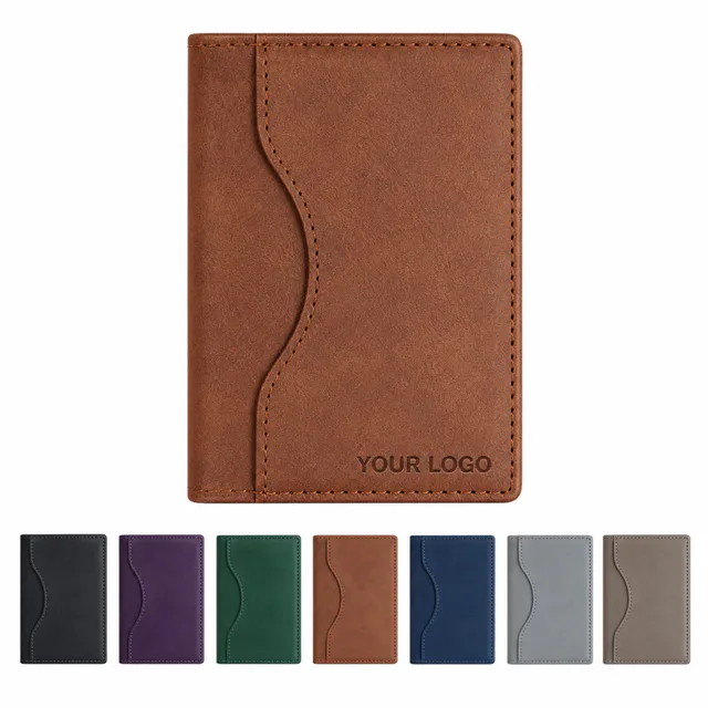 Tri-Fold Magnetic Wallet Card Holder Phone Stand