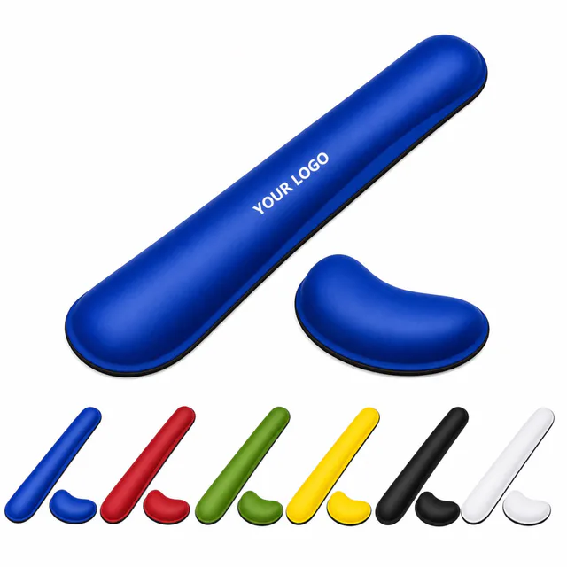 Memory Foam Keyboard Wrist Rest Support Set