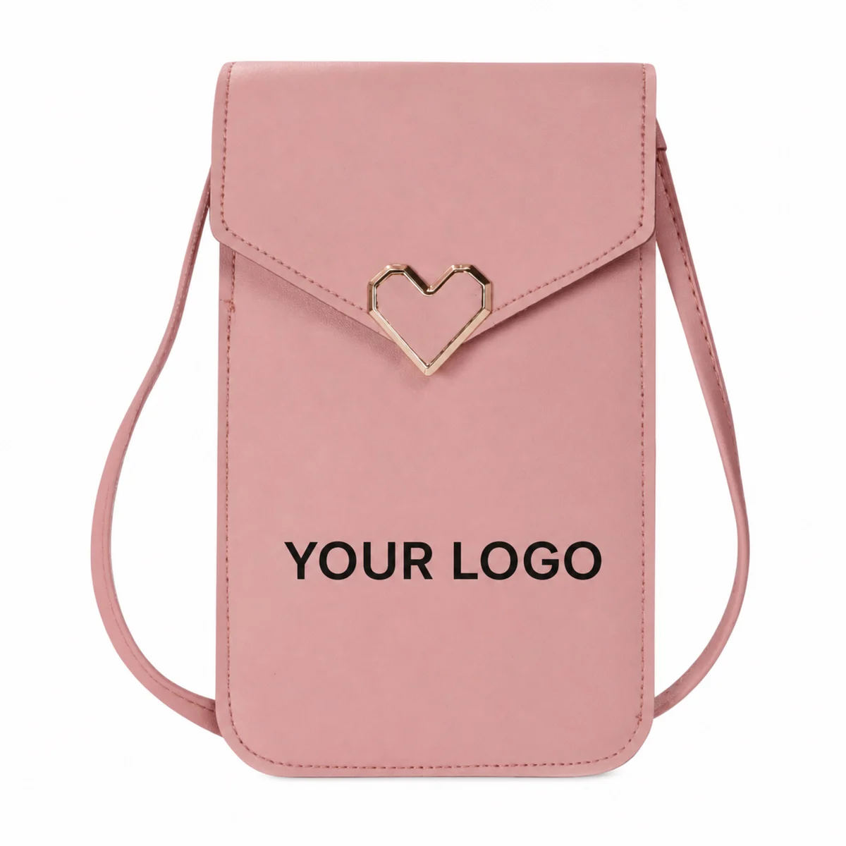 Mini Faux Leather Phone Crossbody Bag